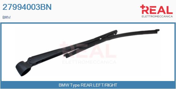 Wiper Arm, window cleaning (27994003BN)