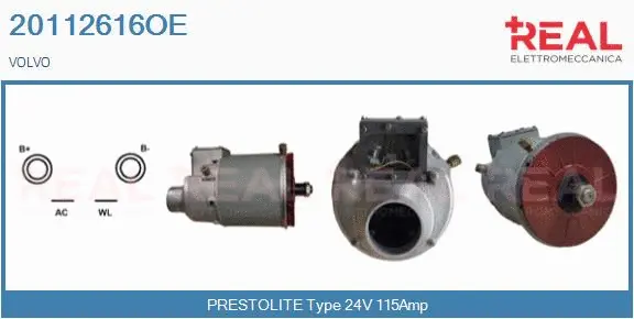 Alternator (20112616OE)