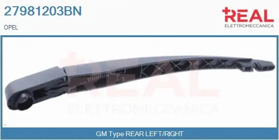Wiper Arm, window cleaning (27981203BN)
