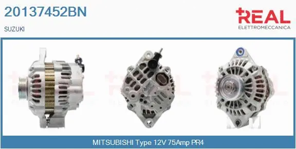 Alternator (20137452BN)