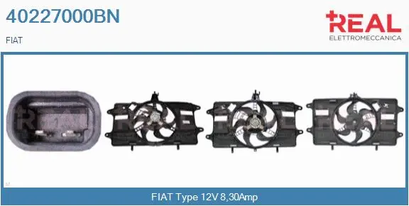 Electric Motor, radiator fan (40227000BN)