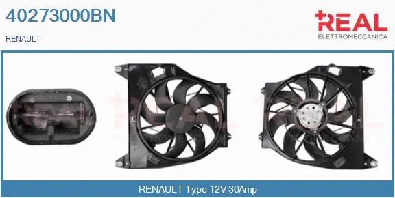 Electric Motor, radiator fan (40273000BN)