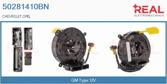 Clockspring, airbag (50281410BN)