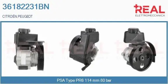 Hydraulic Pump, steering (36182231BN)