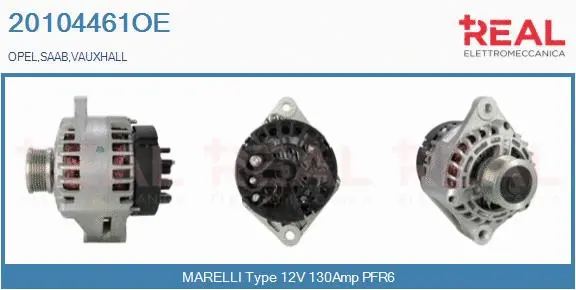 Alternator (20104461OE)