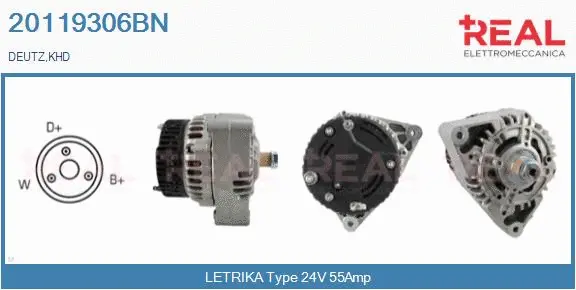 Alternator (20119306BN)