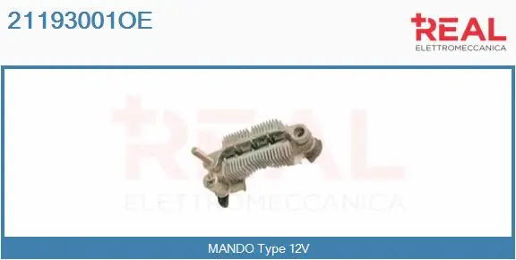 Rectifier, alternator (21193001OE)