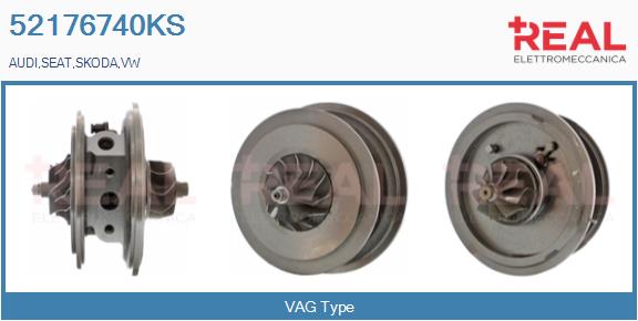 Core assembly, turbocharger (52176740KS)