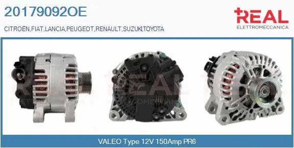 Alternator (20179092OE)