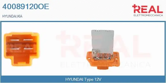 Resistor, interior blower (40089120OE)