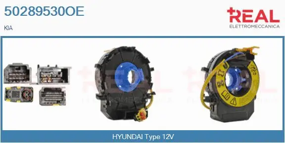 Clockspring, airbag (50289530OE)