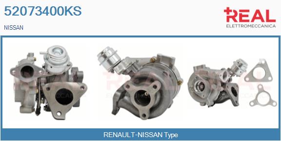 Charger, charging (supercharged/turbocharged) (52073400KS)