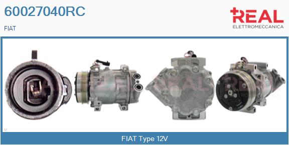 Compressor, air conditioning (60027040RC)