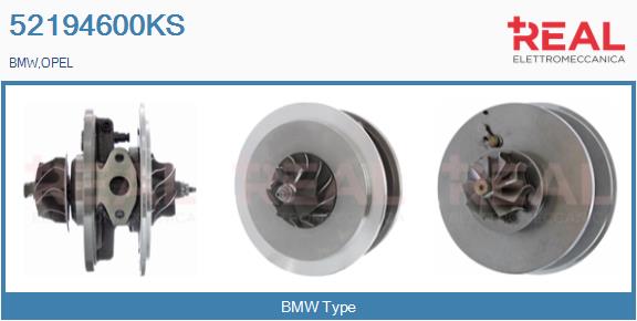 Core assembly, turbocharger (52194600KS)