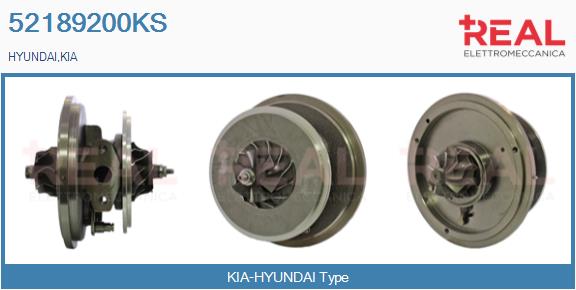 Core assembly, turbocharger (52189200KS)