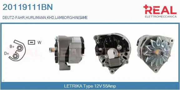 Alternator (20119111BN)