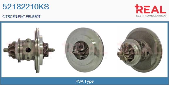 Core assembly, turbocharger (52182210KS)