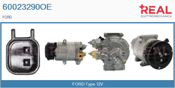 Compressor, air conditioning (60023290OE)