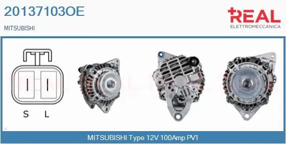 Alternator (20137103OE)