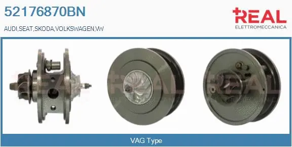 Core assembly, turbocharger (52176870BN)