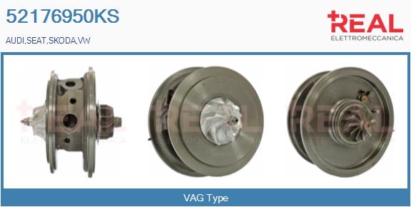 Core assembly, turbocharger (52176950KS)