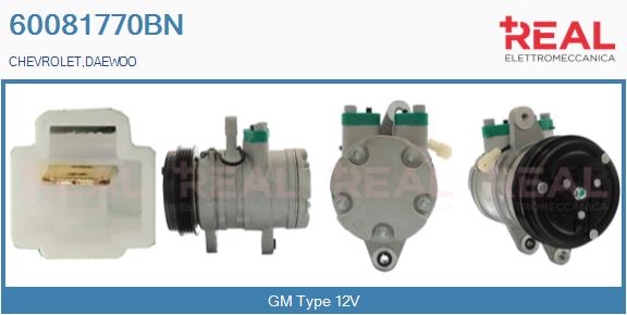 Compressor, air conditioning (60081770BN)