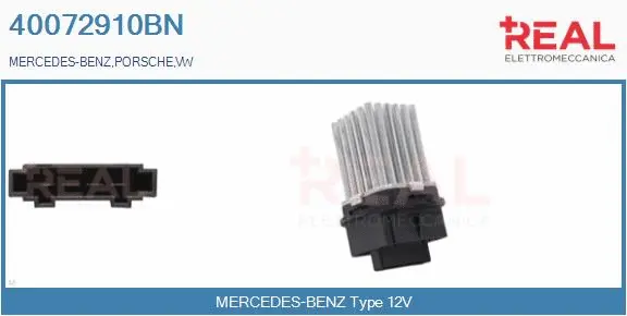 Resistor, interior blower (40072910BN)