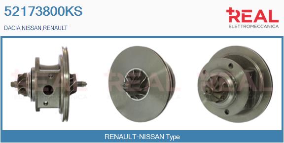 Core assembly, turbocharger (52173800KS)