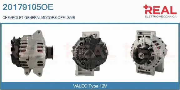 Alternator (20179105OE)