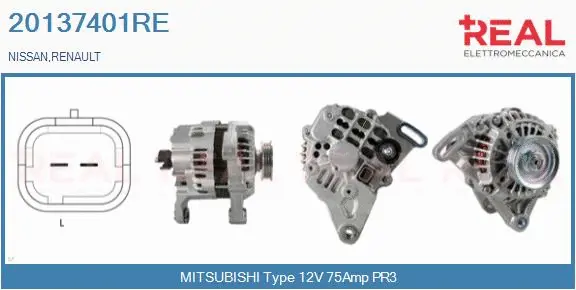 Alternator (20137401RE)