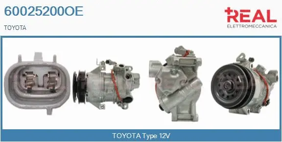 Compressor, air conditioning (60025200OE)