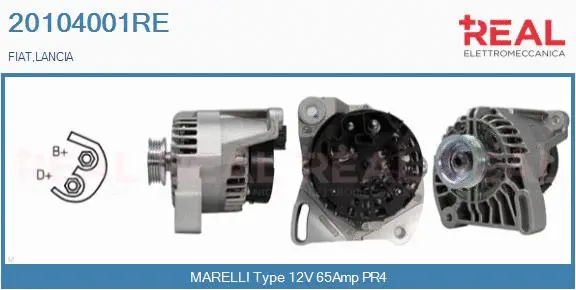 Alternator (20104001RE)