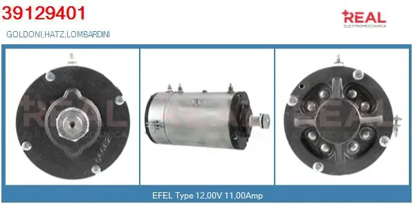 Alternator, starter (39129401IT)