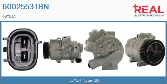 Compressor, air conditioning (60025531BN)