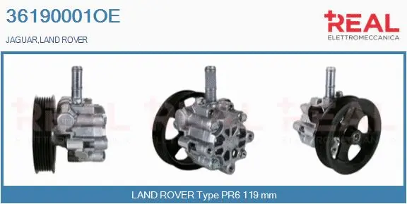 Hydraulic Pump, steering (36190001OE)