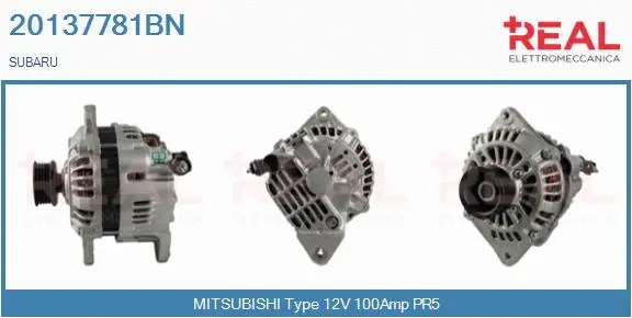 Alternator (20137781BN)