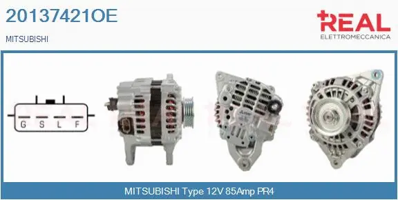 Alternator (20137421OE)