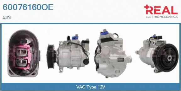 Compressor, air conditioning (60076160OE)