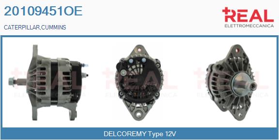 Alternator (20109451OE)