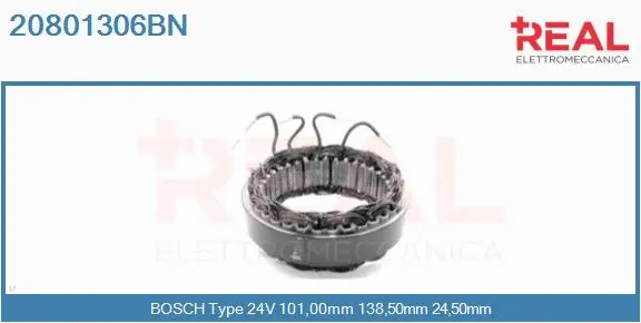 Stator, alternator (20801306BN)