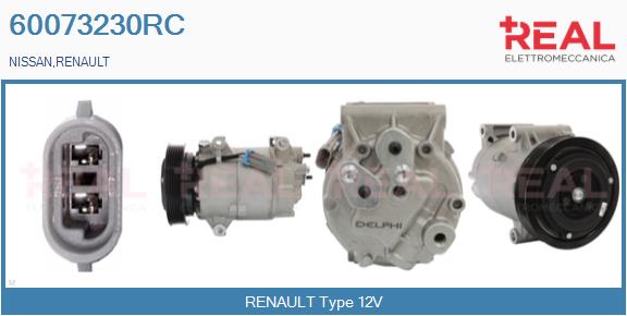Compressor, air conditioning (60073230RC)
