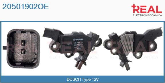 Alternator Regulator (20501902OE)