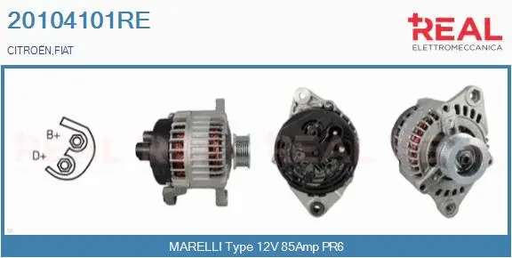 Alternator (20104101RE)