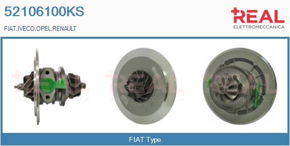 Core assembly, turbocharger (52106100KS)