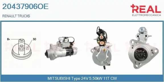 Starter (20437906OE)