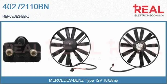 Electric Motor, radiator fan (40272110BN)