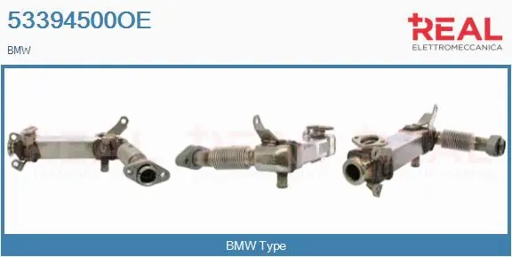 Cooler, exhaust gas recirculation (53394500OE)
