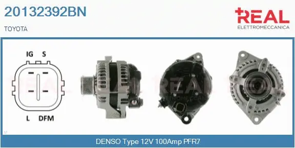 Alternator (20132392BN)
