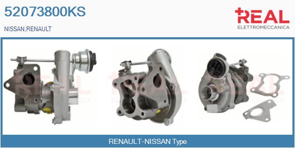 Charger, charging (supercharged/turbocharged) (52073800KS)