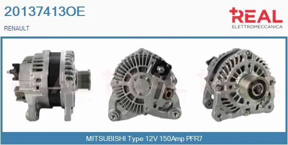 Alternator (20137413OE)
